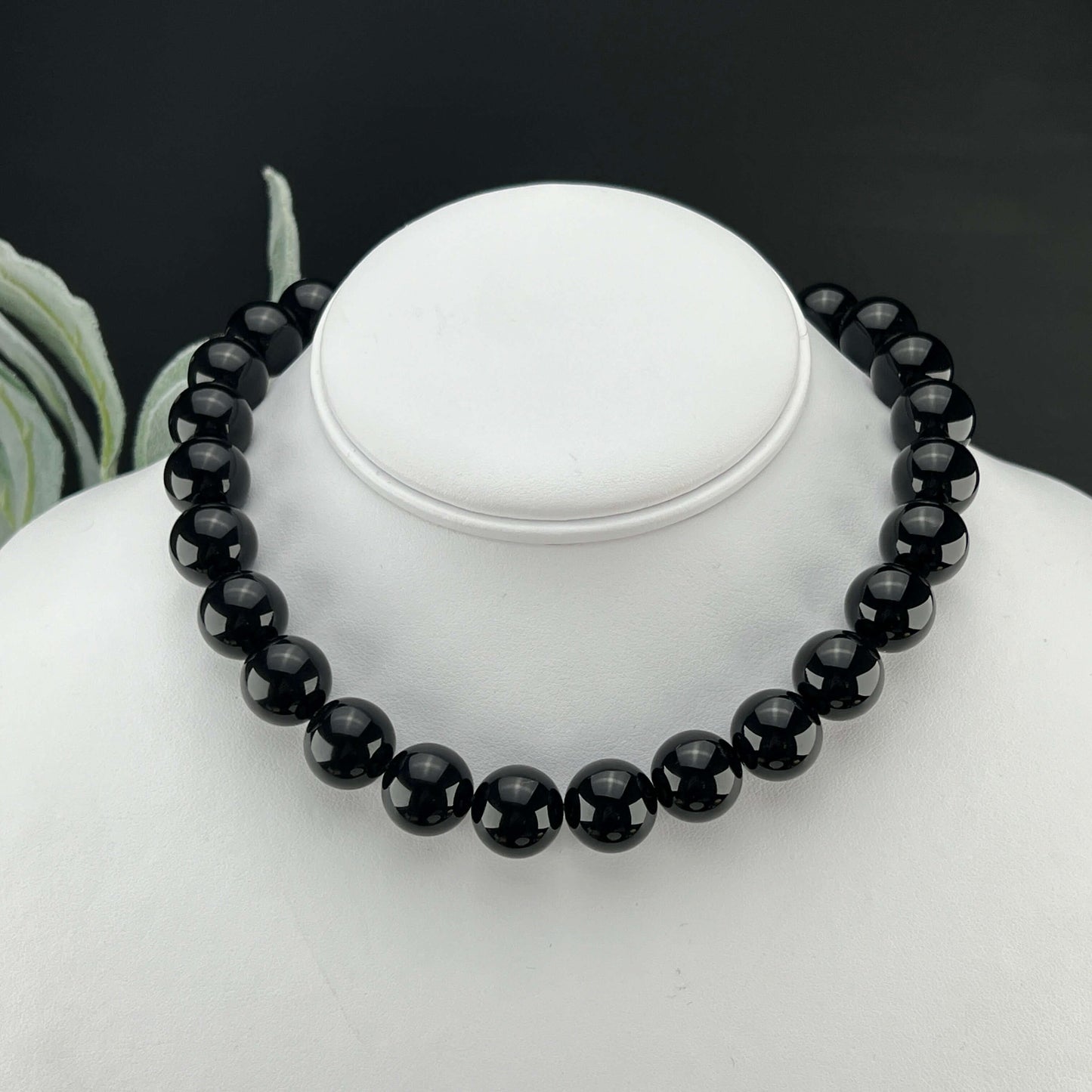 80% OFF!!! Large onyx bead hank