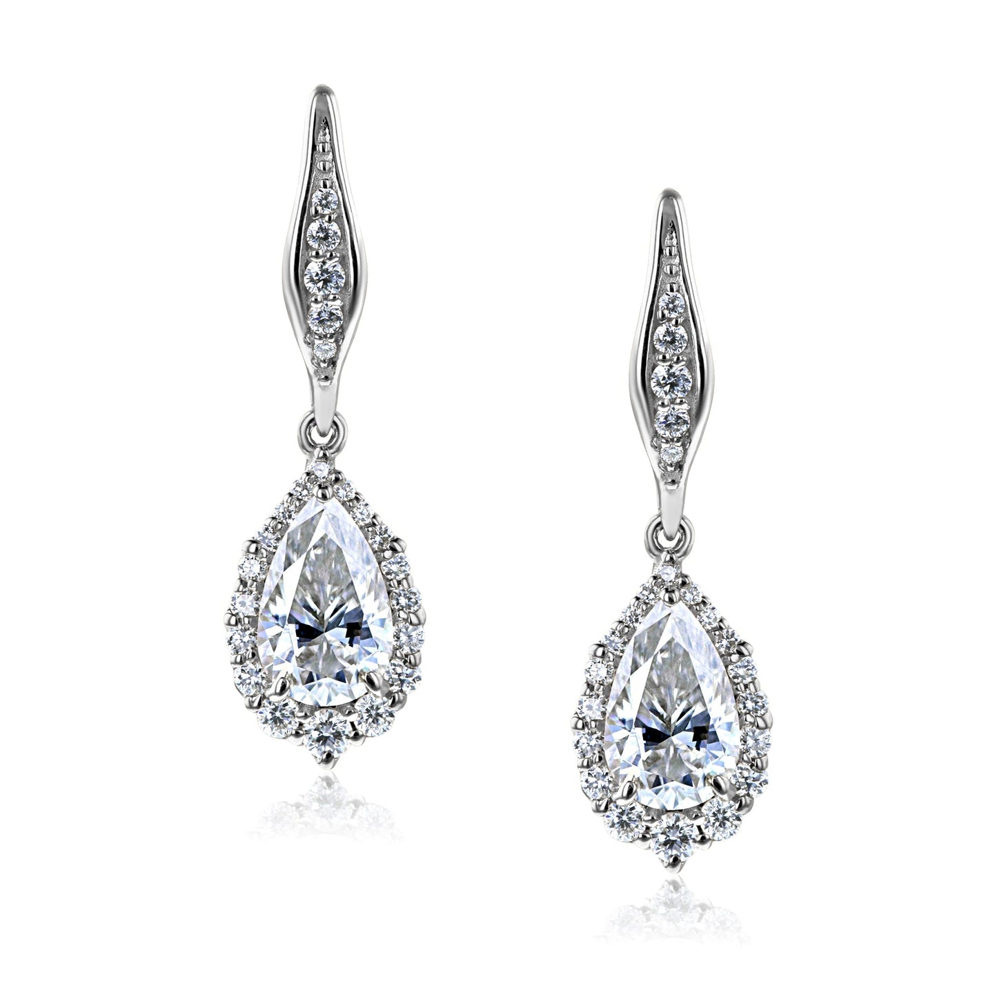 2.3 Carat Moissanite Phoebe Earrings