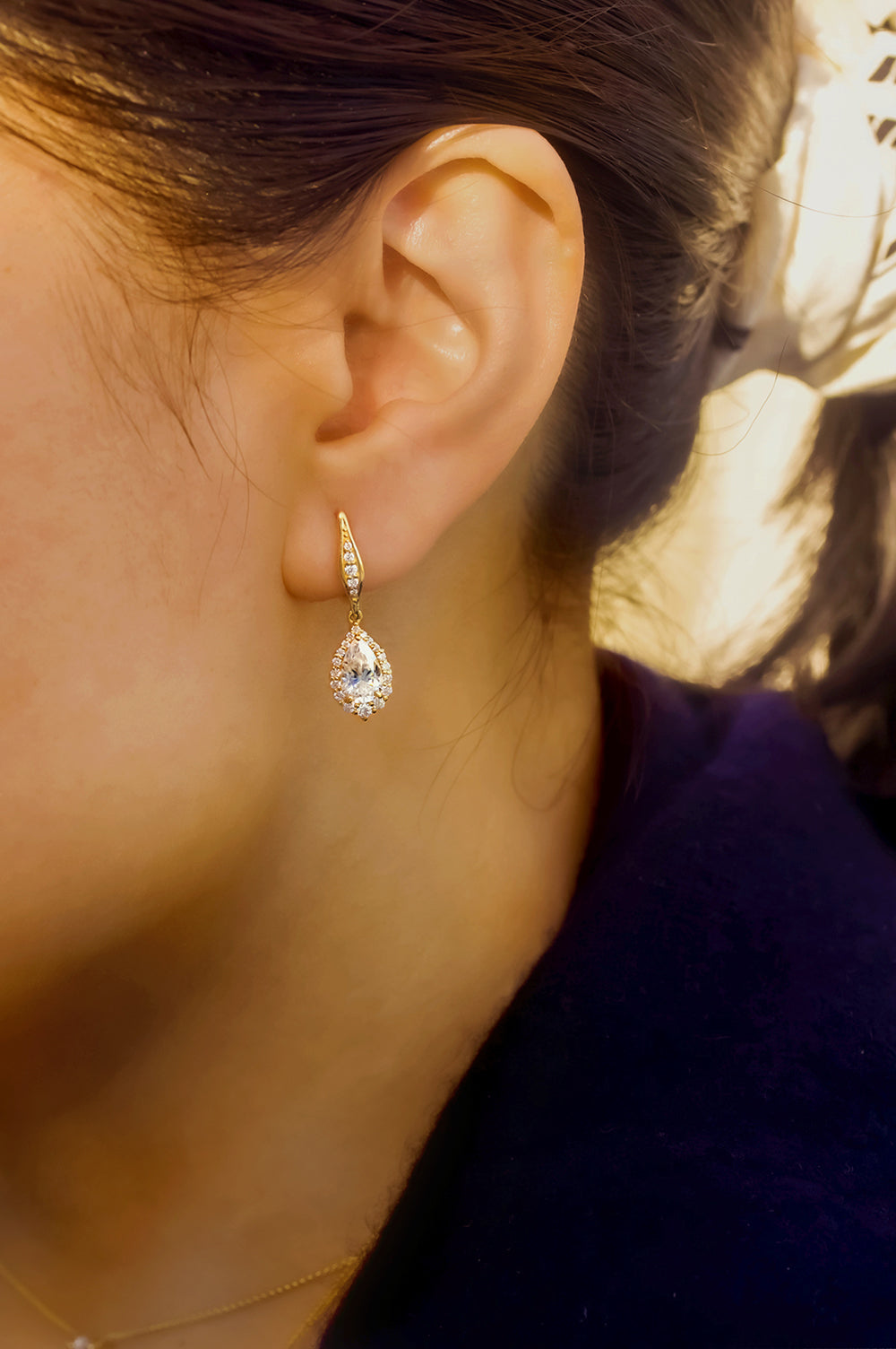 2.3 Carat Moissanite Phoebe Earrings