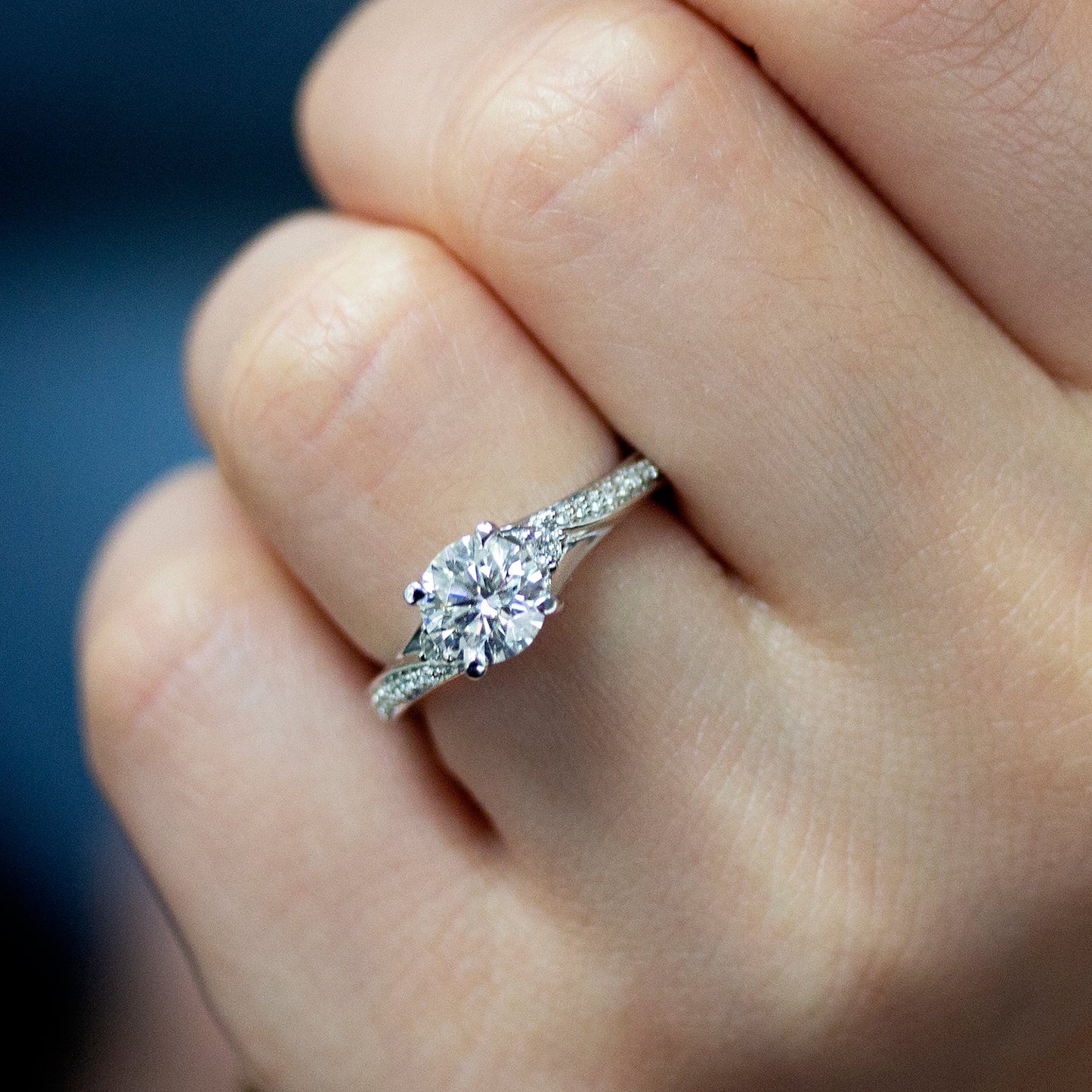 1.25 Carat Moissanite Nicole Ring (DEF/VS)