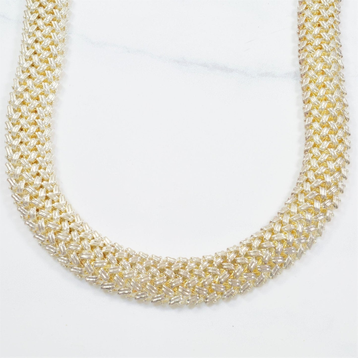 Birks' Woven Silver Necklace | 18 |