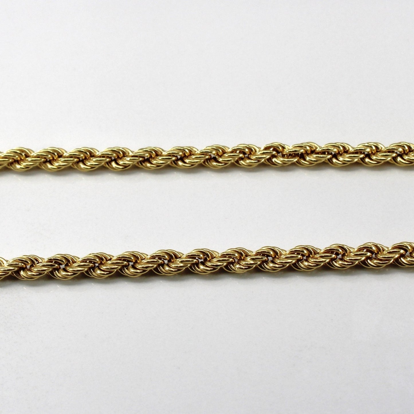 Birks' Yellow Gold Rope Chain | 24|