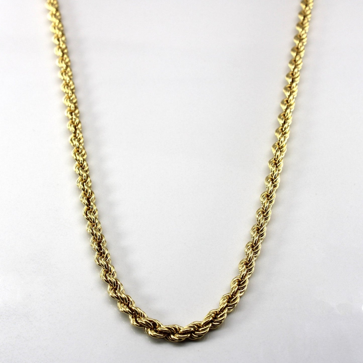 Birks' Yellow Gold Rope Chain | 24|