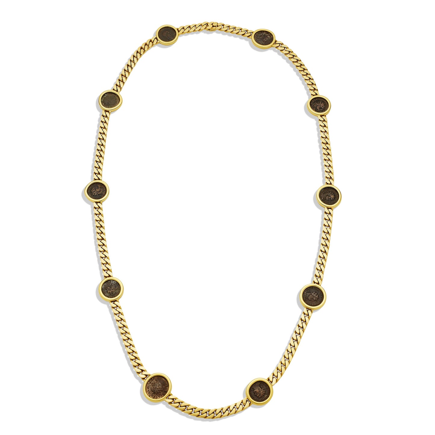 Bulgari Monete Ancient Coin Necklace