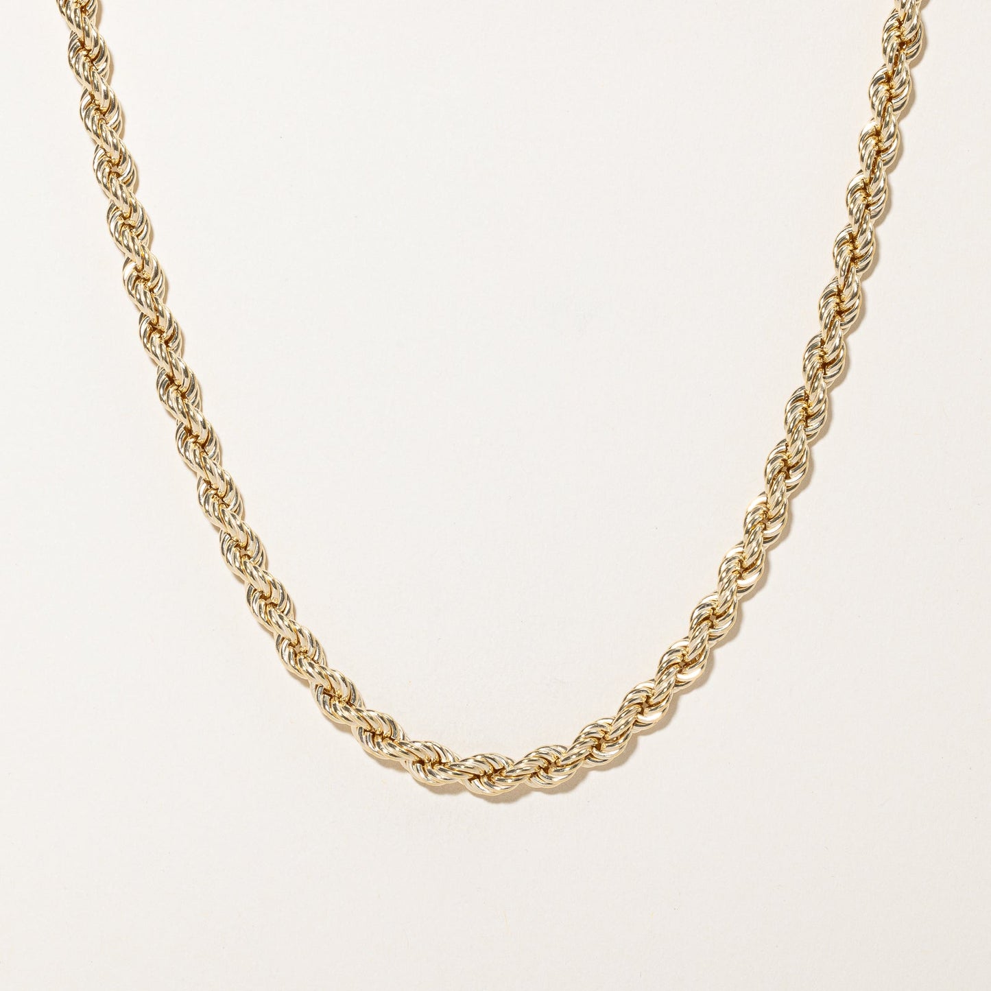Birks' 18K Yellow Gold Rope Chain | 5.69mm | 24