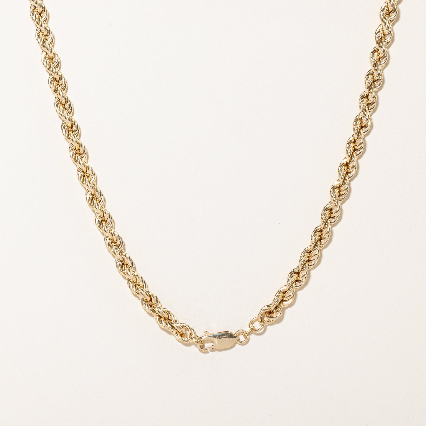 Birks' 18K Yellow Gold Rope Chain | 5.69mm | 24