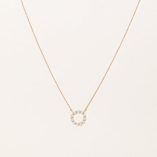 100 Ways' Freshwater Pearl Wreath Pendant Necklace | 18 |